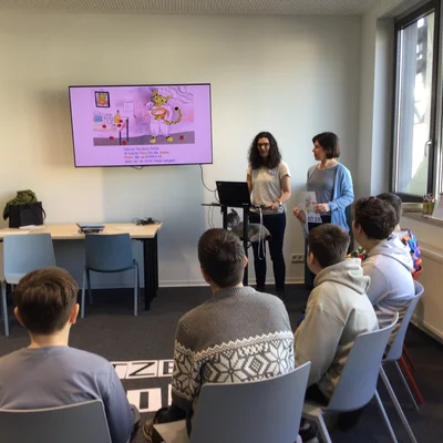 Ausflug in die Stadtbibliothek